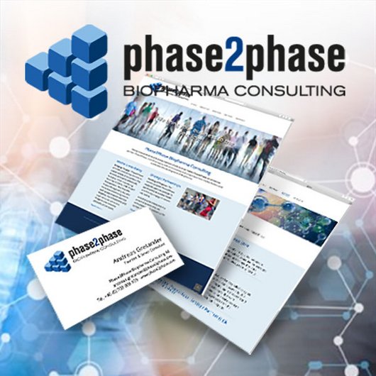 Collage av webbplats för Phase2Phase